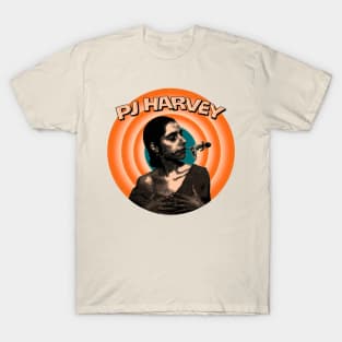 PJ Harvey // Vintage Cartoon Style T-Shirt